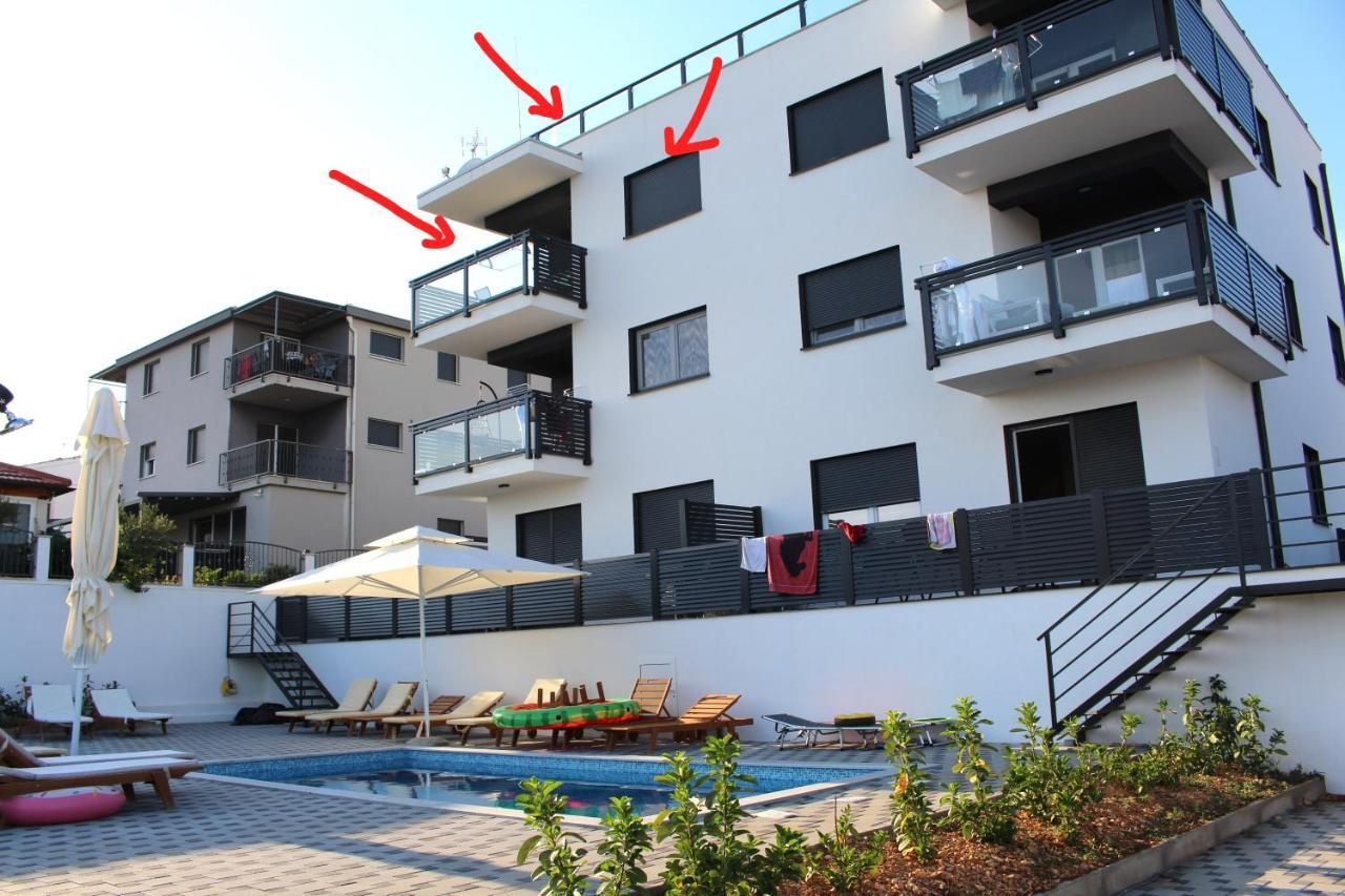Apartment C-Views Trogir Bagian luar foto